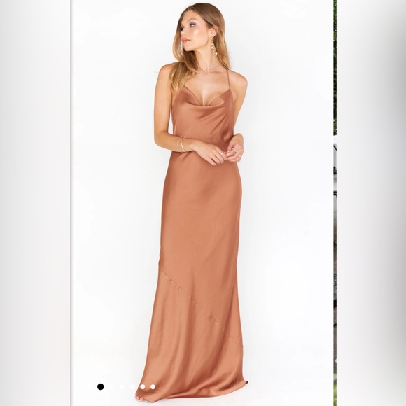 Show Me Your MuMu Dresses & Skirts - Show Me Your Mumu - Tuscany Maxi Dress (Copper)